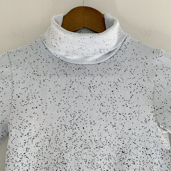 Athleta Flurry Turtleneck Top XS Blizzard Gradient - Picture 3 of 5